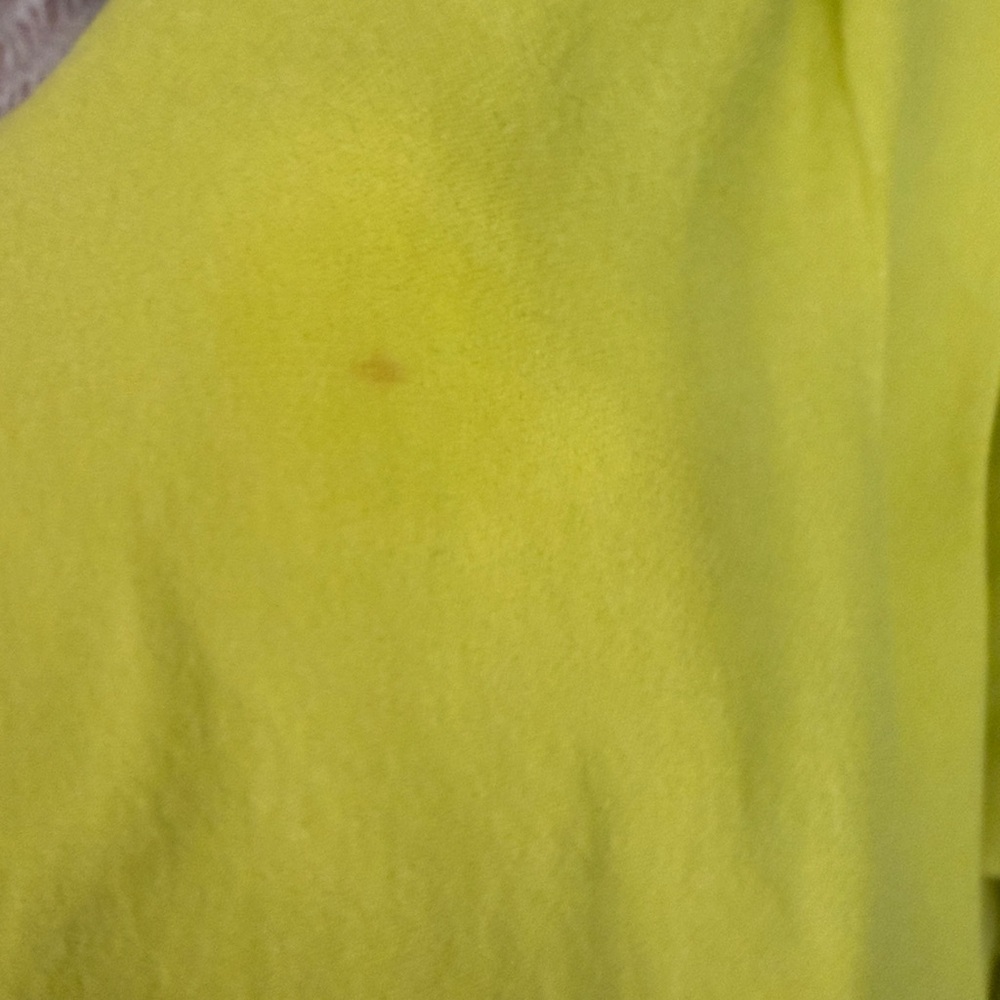 Alice + Olivia Lime Green Draped Blouse - Picture 3 of 3